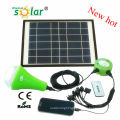 Salable CE Solar LED Home Lighting for night using with one bulb